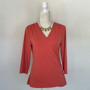 Coldwater Creek Wrap Top